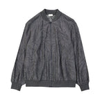 Brunello Cucinelli Gray Virgin Wool Bomber