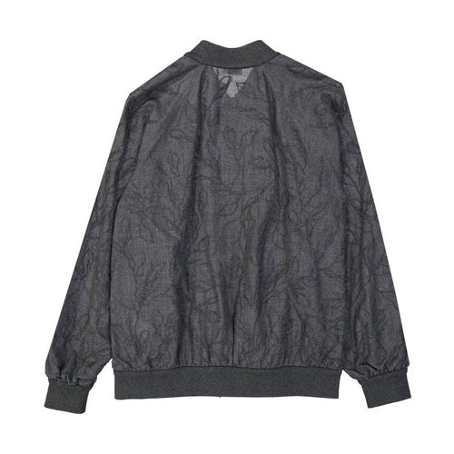 Brunello Cucinelli Gray Virgin Wool Bomber