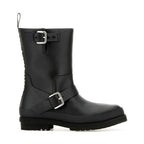 Stella McCartney Black Polyester Ankle Boots