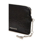 Alexander McQueen Black Calfskin Clutch Bag