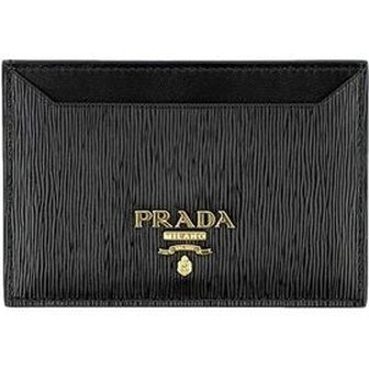 Prada Black Calfskin Wallet