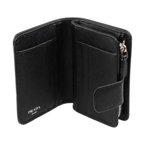 Prada Black Nylon Wallet