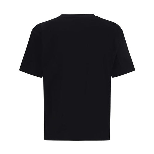 Valentino Black Cotton T-Shirt