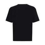 Valentino Black Cotton T-Shirt