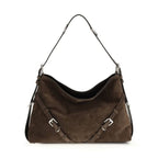 Givenchy Black Calf Leather Bos Taurus Shoulder Bag