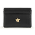 Versace Black Calf Leather Bos Taurus Wallet