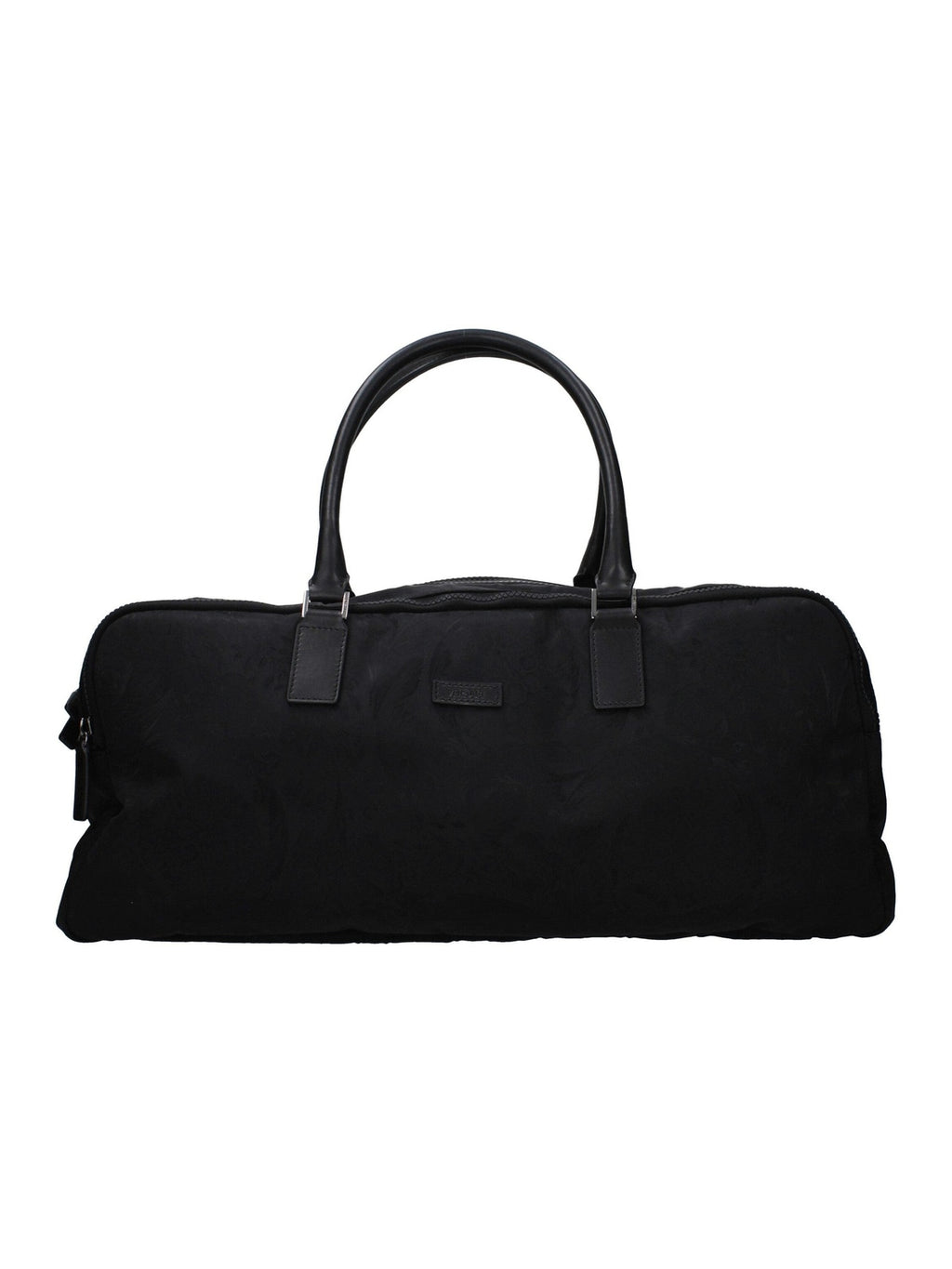 Versace Black Fabric Luggage And Travel