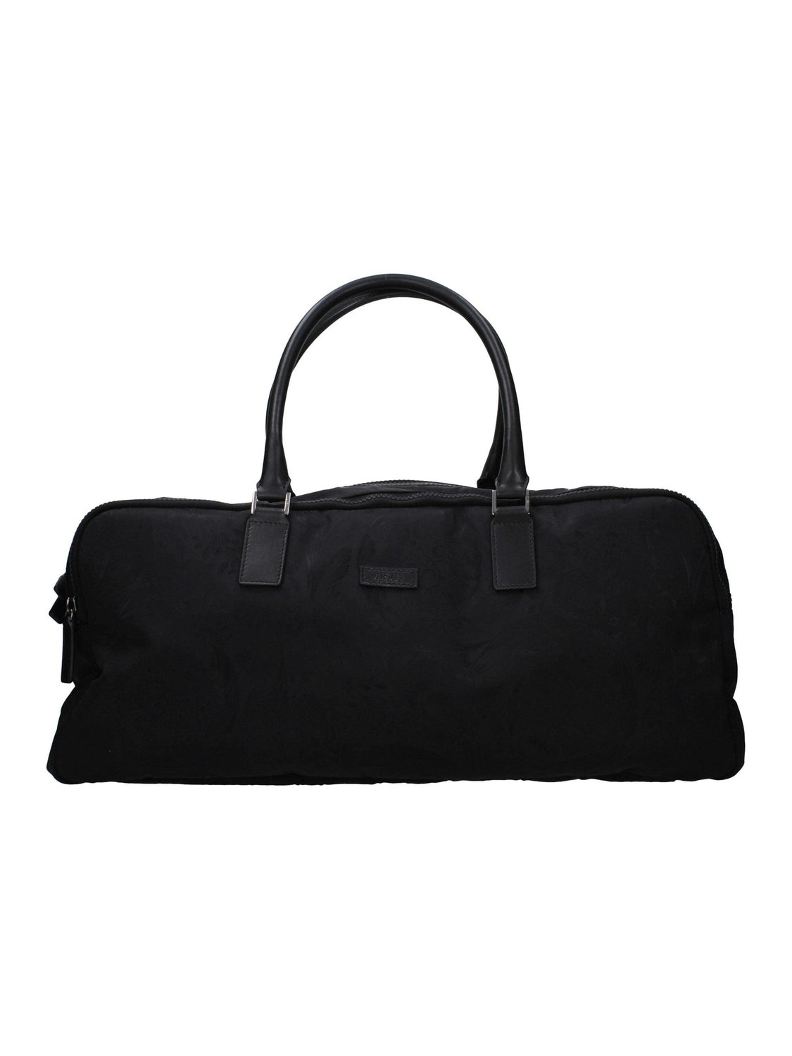 Versace Black Fabric Luggage And Travel