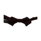 Dolce & Gabbana Purple Silk Tie