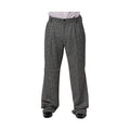 Dolce & Gabbana Gray Houndstooth Straight Dress Trouser Pants