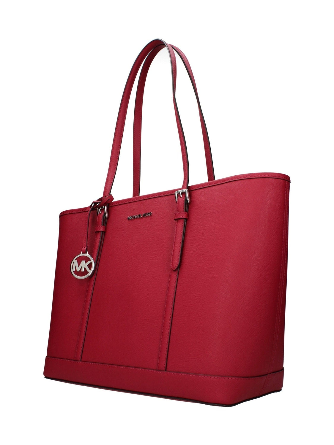 Michael Kors Red Leather Shoulder Bag
