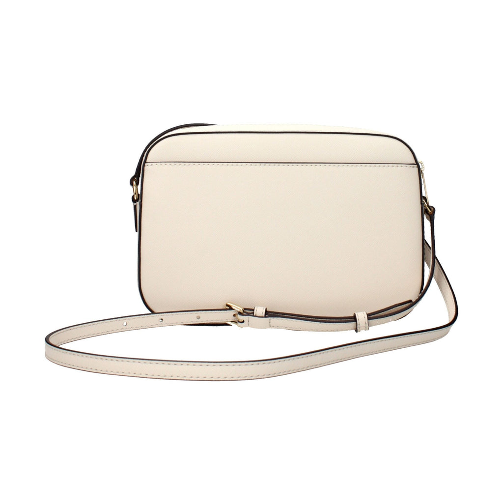 Michael Kors Beige Leather Crossbody Bag