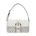 Michael Kors White Leather Shoulder Bag