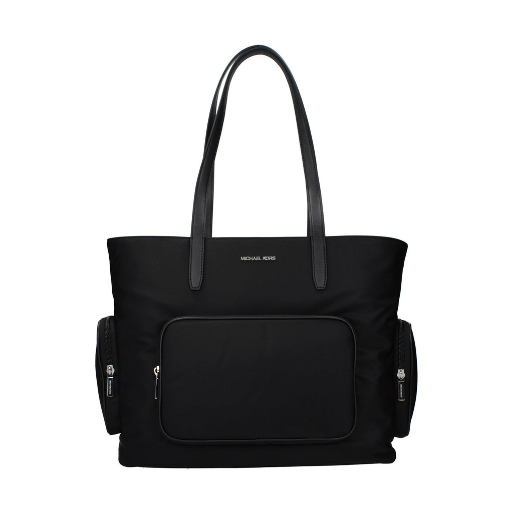 Michael Kors Black Fabric Shoulder Bag