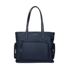 Michael Kors Blue Fabric Shoulder Bag