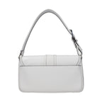 Michael Kors White Leather Shoulder Bag