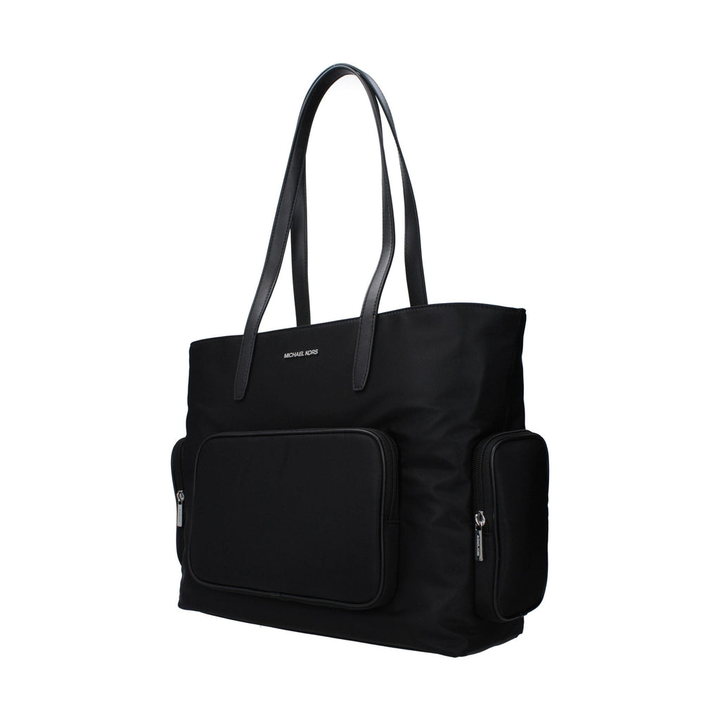 Michael Kors Black Fabric Shoulder Bag