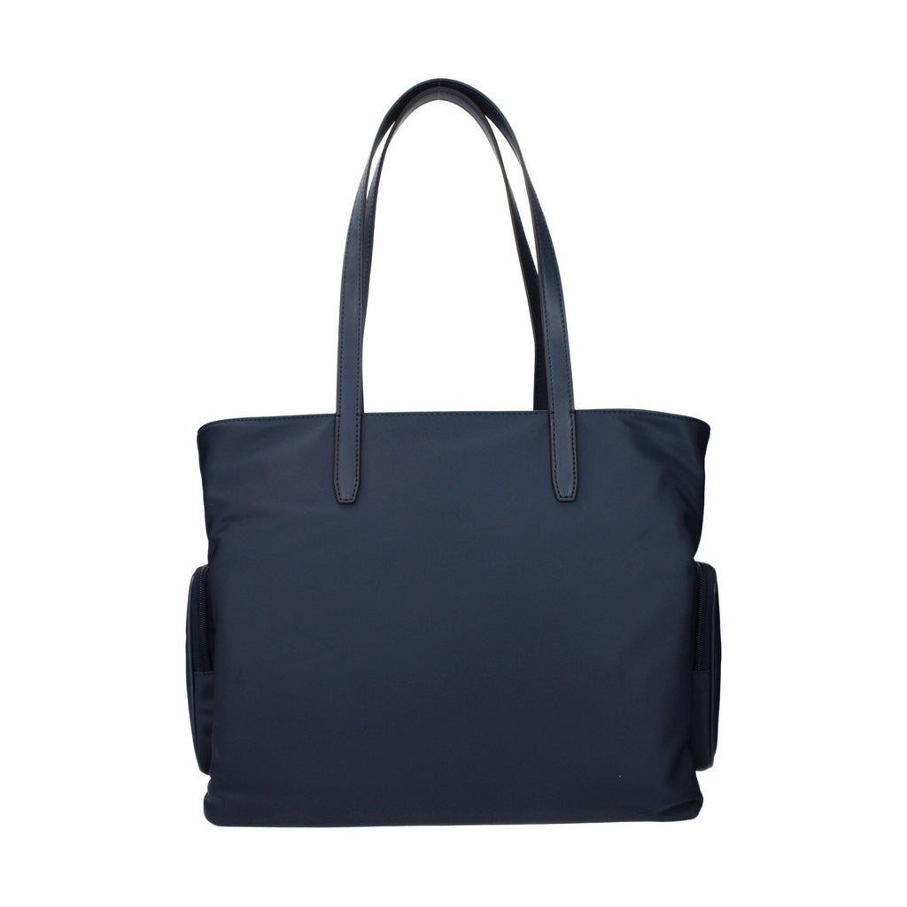 Michael Kors Blue Fabric Shoulder Bag