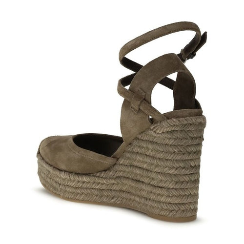 Brunello Cucinelli Beige Calf Leather Bos Taurus Espadrilles
