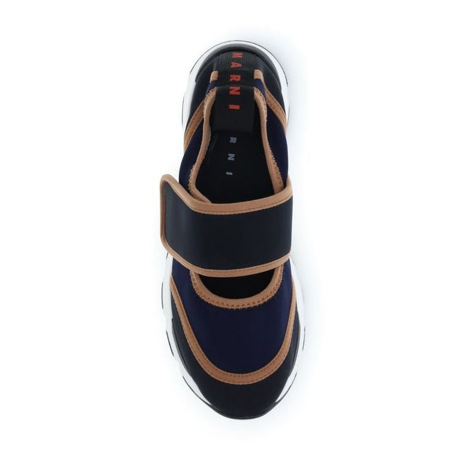 Marni Multicolor Polyamide Athletic Sneakers