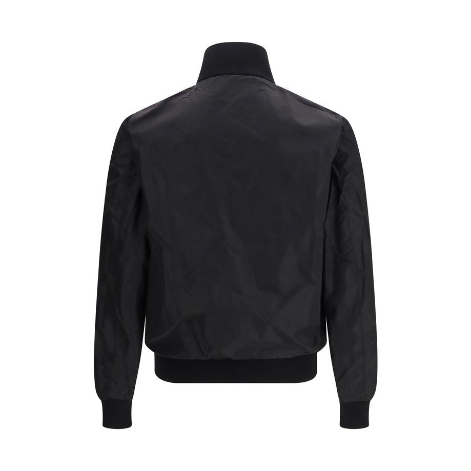 Prada Black Wool Oves Aries Jacket