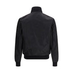 Prada Black Wool Oves Aries Jacket