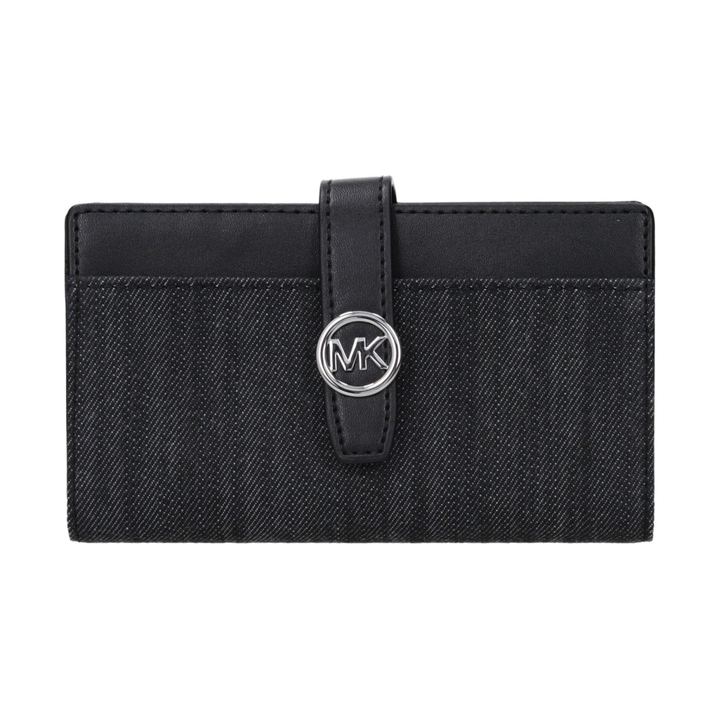 Michael Kors Black Fabric Wallet