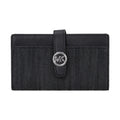 Michael Kors Black Fabric Wallet