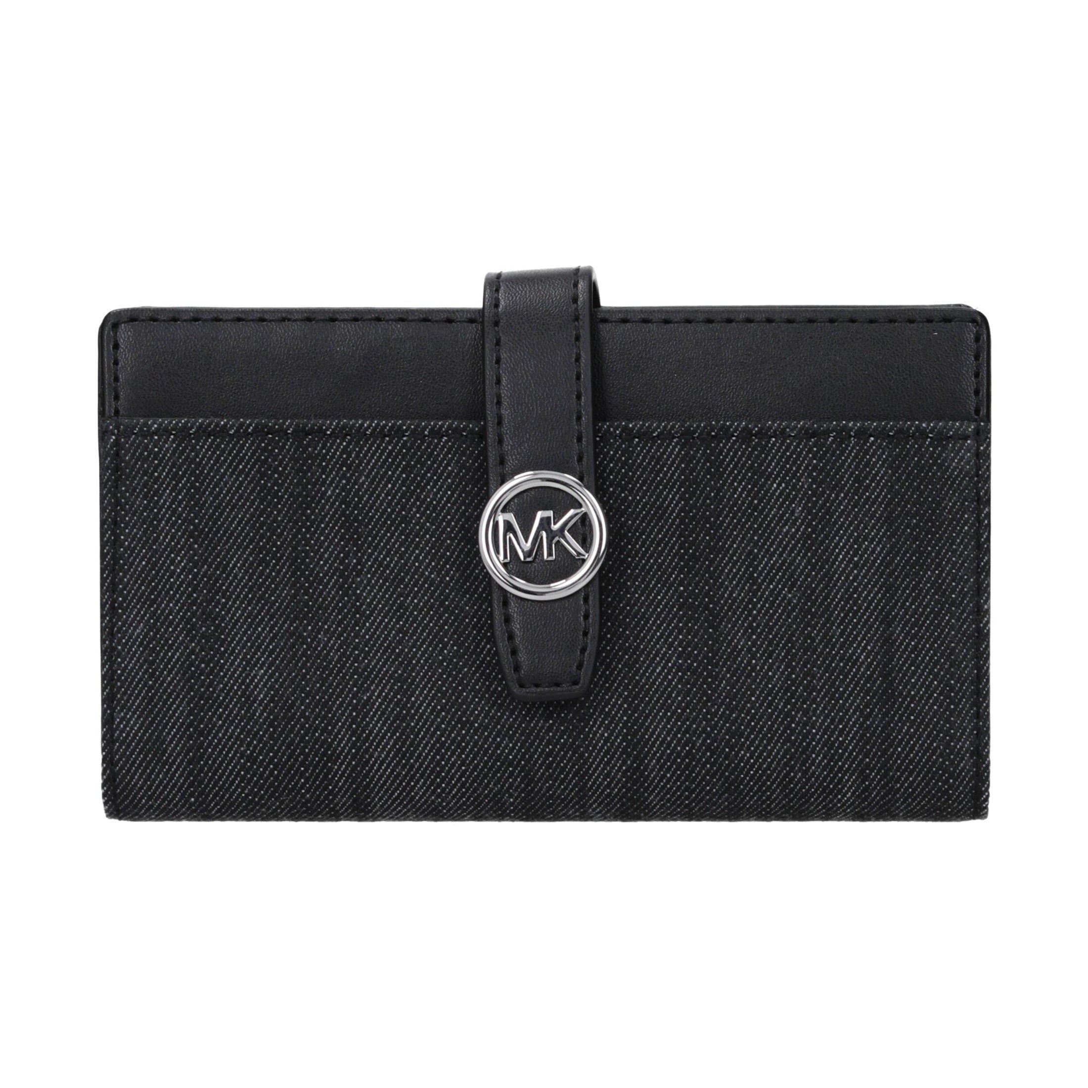 Michael Kors Black Fabric Wallet