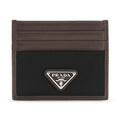 Prada Brown Calf Leather Bos Taurus Wallet