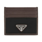 Prada Brown Calf Leather Bos Taurus Wallet