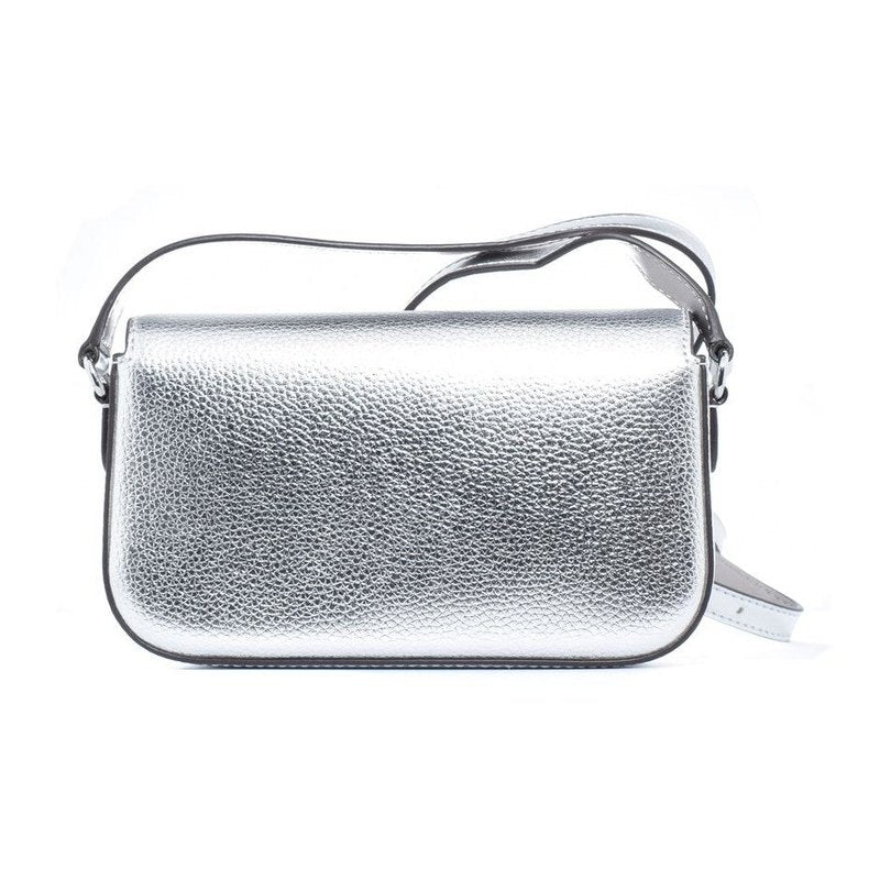 Michael Kors Gray Leather Shoulder Bag