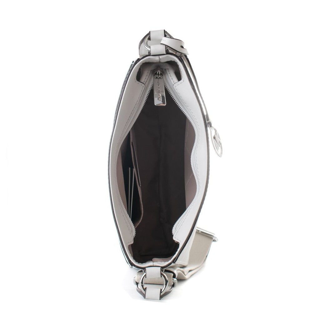 Michael Kors White Canvas Shoulder Bag