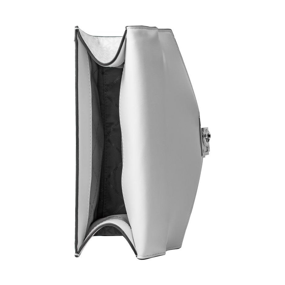 Michael Kors White Canvas Crossbody Bag