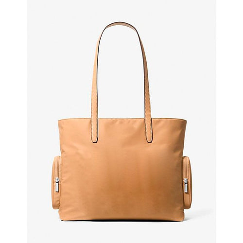 Michael Kors Brown Nylon Tote Bag