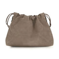 Brunello Cucinelli Beige Calf Leather Bos Taurus Clutch Bag