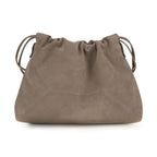 Brunello Cucinelli Beige Calf Leather Bos Taurus Clutch Bag
