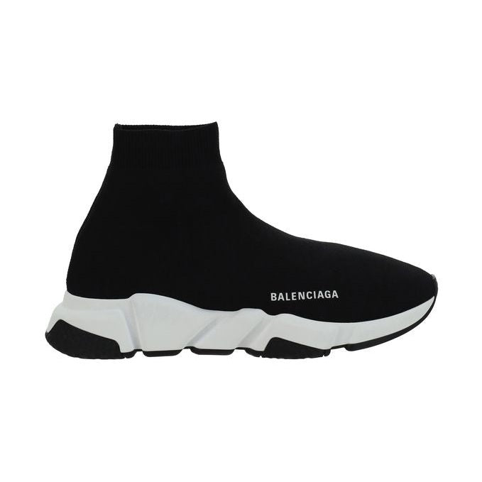 Balenciaga Black Polyester Athletic Sneakers