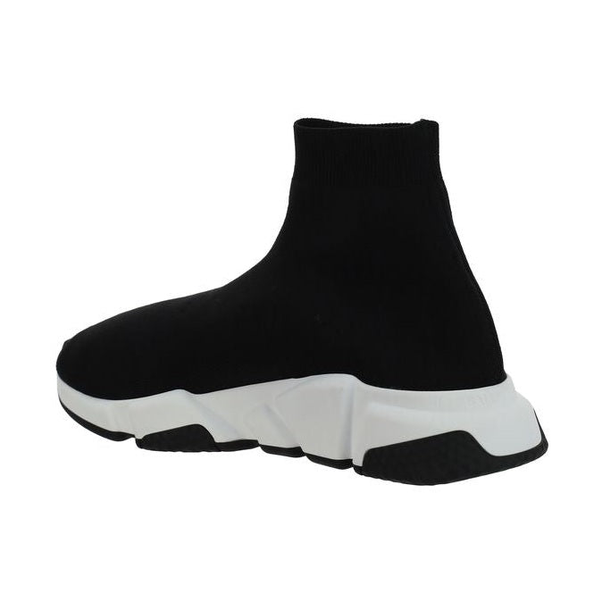 Balenciaga Black Polyester Athletic Sneakers
