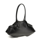 Alexander McQueen Black Calf Leather Bos Taurus Shoulder Bag