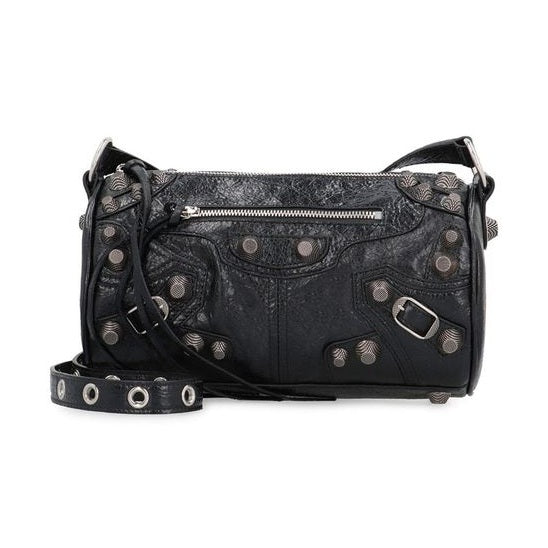 Balenciaga Black Lamb Leather Shoulder Bag