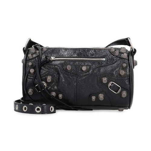 Balenciaga Black Lamb Leather Shoulder Bag