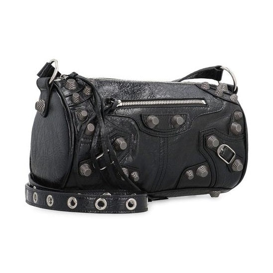 Balenciaga Black Lamb Leather Shoulder Bag