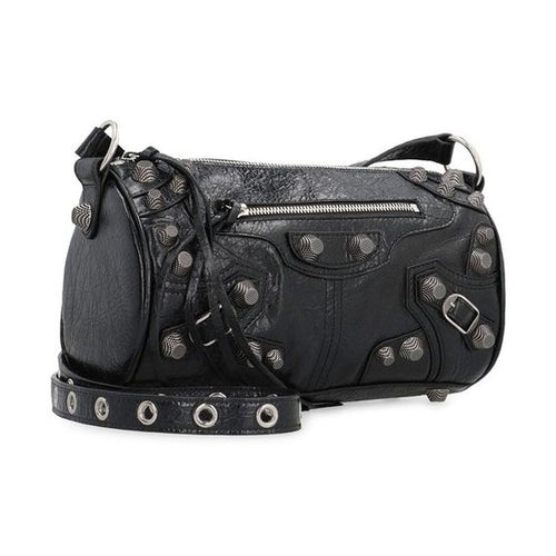 Balenciaga Black Lamb Leather Shoulder Bag