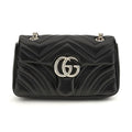 Gucci Black Lamb Ovis Aries Aries Handbag