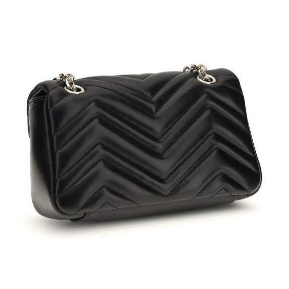 Gucci Black Calf Leather Bos Taurus Shoulder Bag