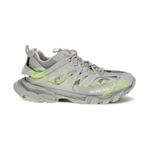 Balenciaga Gray Polyester Athletic Sneakers