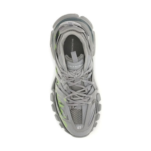 Balenciaga Gray Polyester Athletic Sneakers