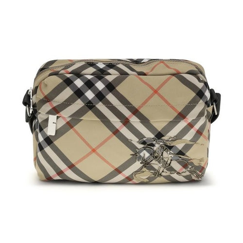 Burberry Beige Polyester Shoulder Bag
