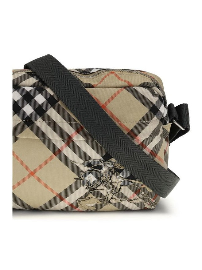 Burberry Beige Polyester Shoulder Bag